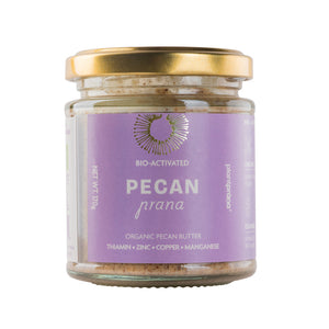 Organic Bio-activated Pecan Butter 170g jar by Plant Prana