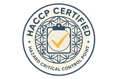 HACCP Certified Logo for Plant Prana