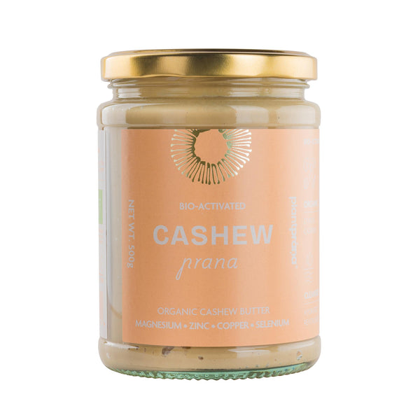 Organic Cashew Butter 500g jar by Plant Prana
