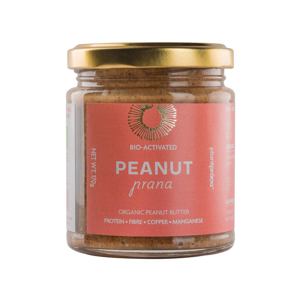 Activated organic peanut butter jar - aflatoxin-free by Plant Prana