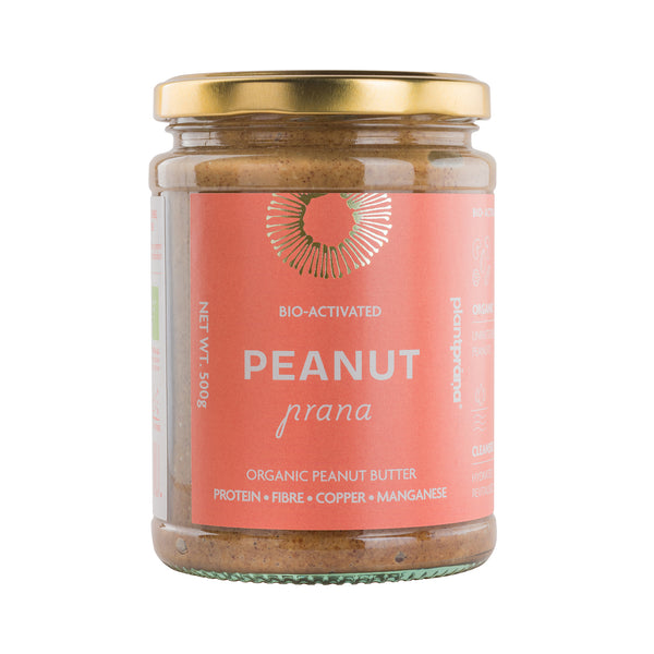 Organic Bio-activated Almond Butter 500g jar by Plant Prana