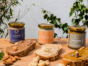Plant Prana Nut butter  – organic nut butter on toast